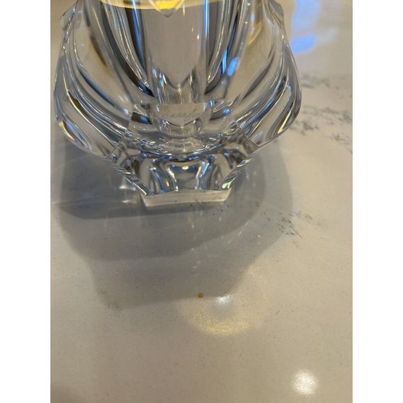 ORREFORS Crystal Bowl Sweden  Signed Aprox. 4.5” wide x 4" deep   Trinket dish - Picture 4 of 5